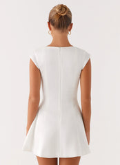 Maryjane Mini Dress - White