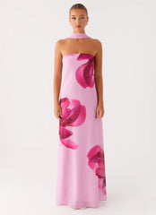 Prim Maxi Dress - Pastel Pink