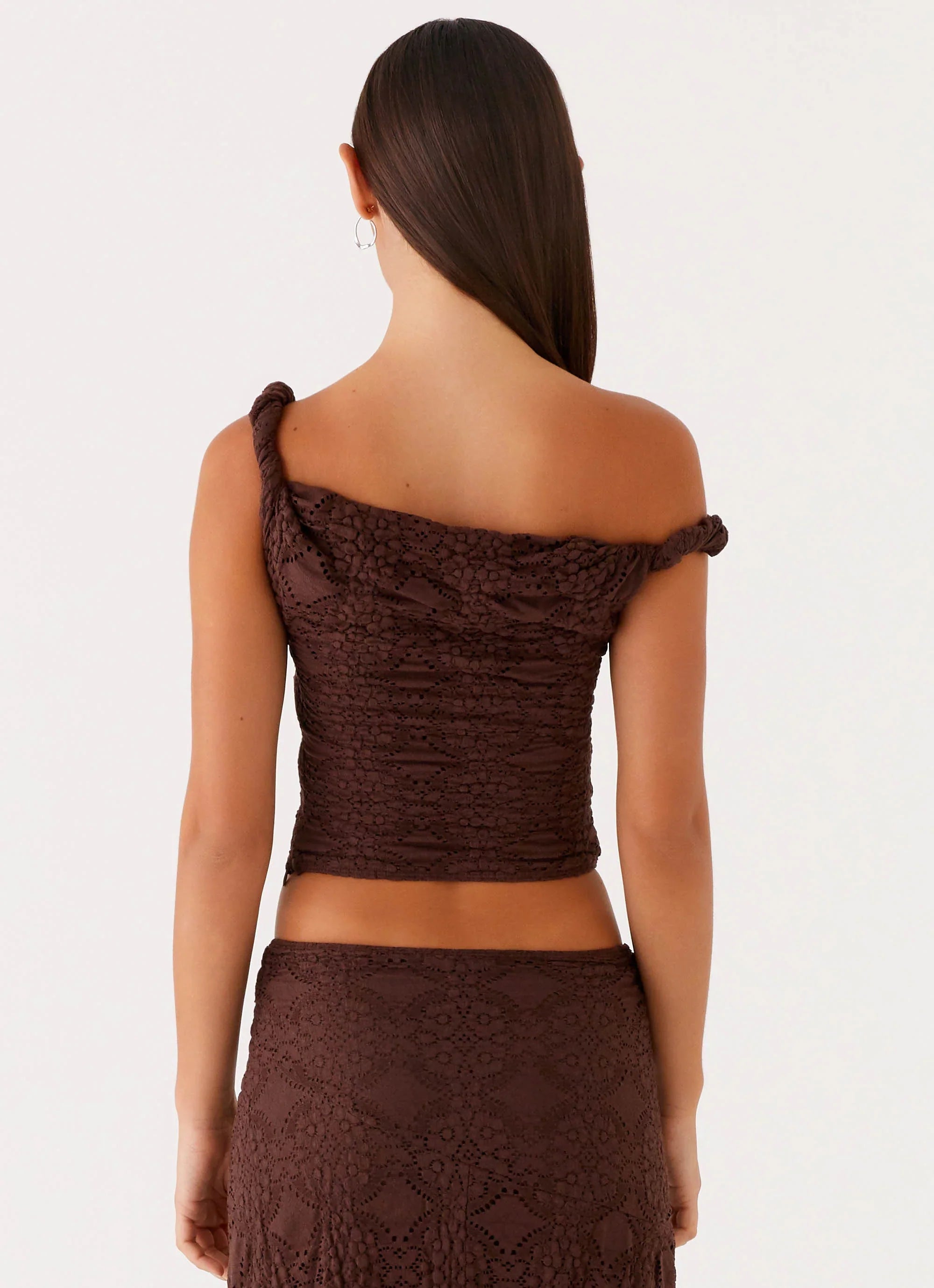 Diamond Sky Top - Chocolate
