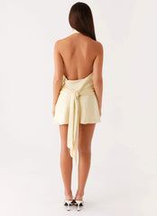 Kenzie Mini Dress - Yellow