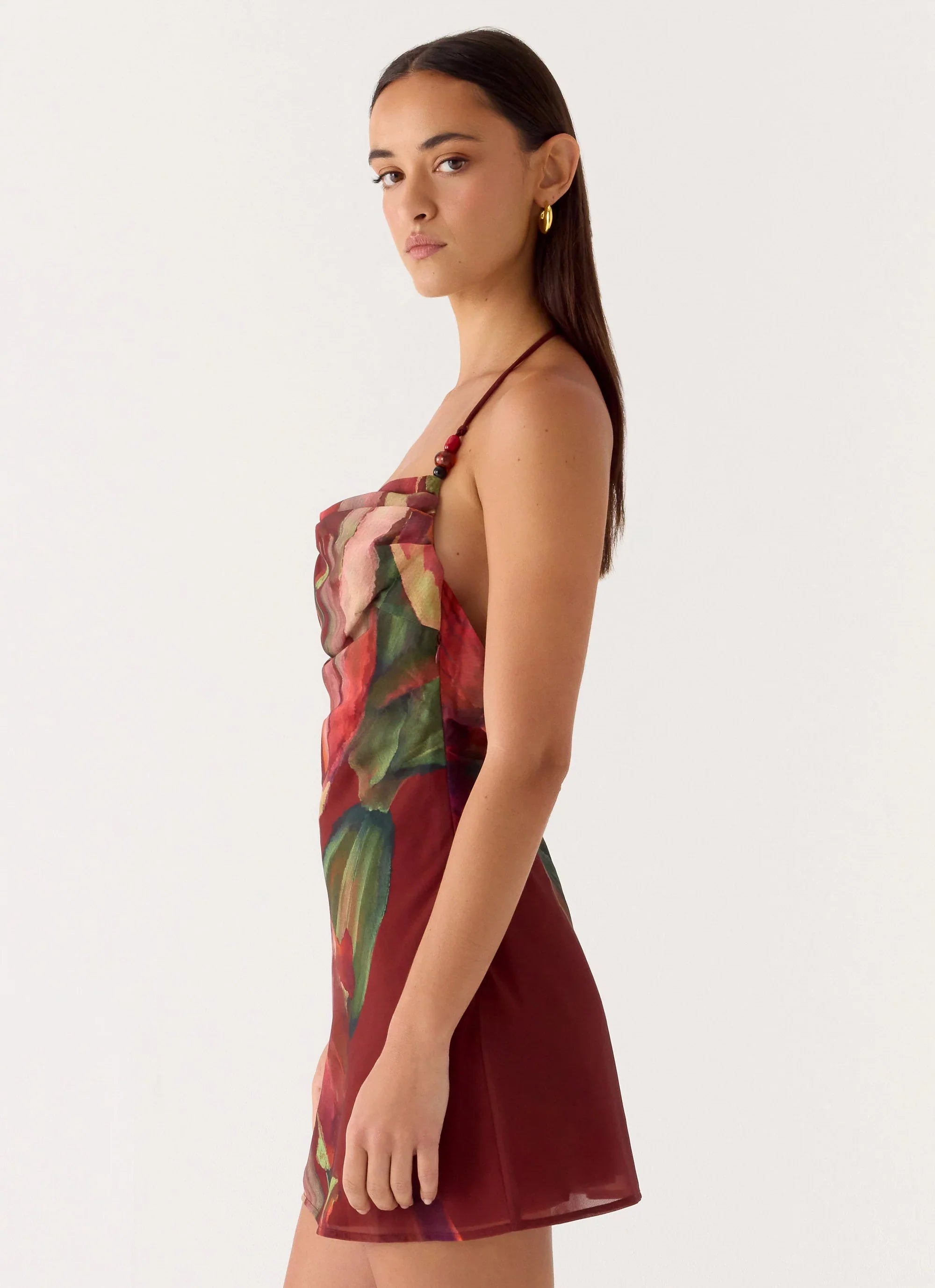 Camilla Cowl Mini Dress - Cuba Cuba